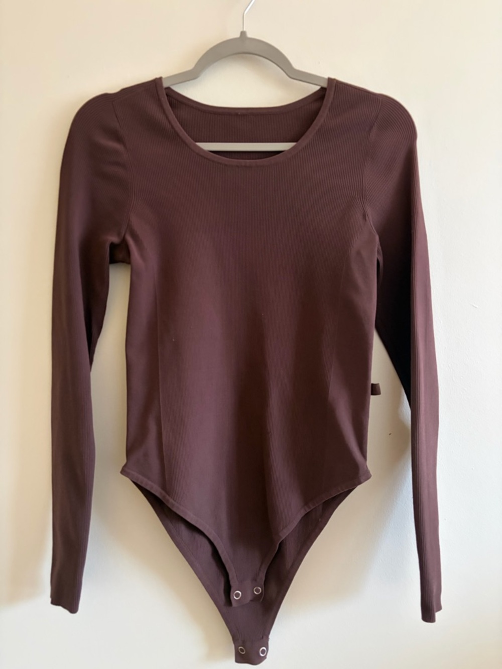 Lululemon Long Sleeve Ribbed Bodysuit
